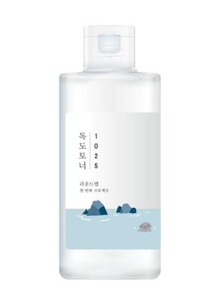 Увлажняющий тонер round lab 1025 dokdo toner 200 ml1 фото