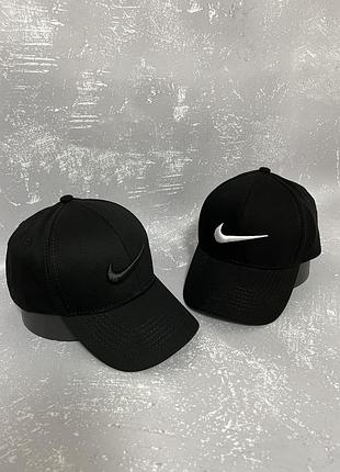 Чорна кепка nike (найк)