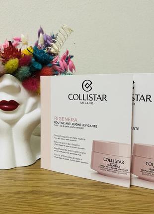 Оригинальный пробник разглаживающий крем для лица против морщин collist regenera smoothing anti-wrinkle face cream глаза eye1 фото