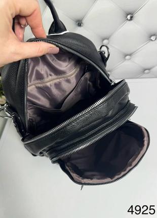 Рюкзак-сумка женский, рюкзак с ремнем на плечо7 фото