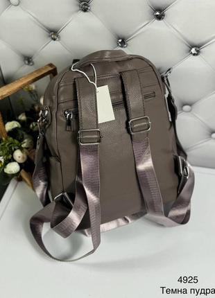 Рюкзак-сумка женский, рюкзак с ремнем на плечо3 фото
