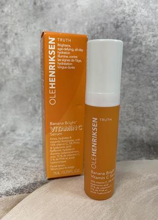 Оригинальный осветляющая сыворотка ole henriksen olehenriksen banana bright 15% vitamin c serum