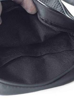 Молодежный спортивный мессенджер ellesse kort маленькая черная текстильная через плечо барсетка8 фото