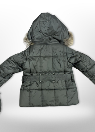 Зимняя куртка с рукавичками для девочки  р. 982 фото