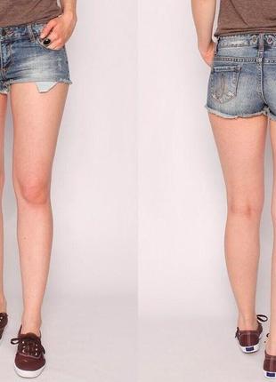 Женские джинсы drop dead clothing - war pig denim shorts bmth oliver sykes emo скинни