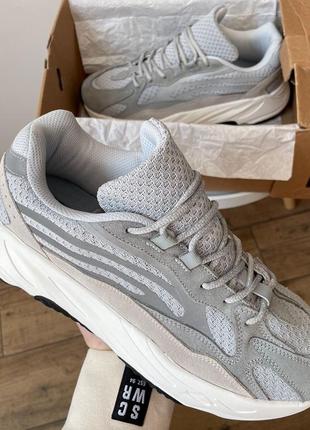 Мужские кроссовки adidas yeezy boost 700 v2 static#адидас