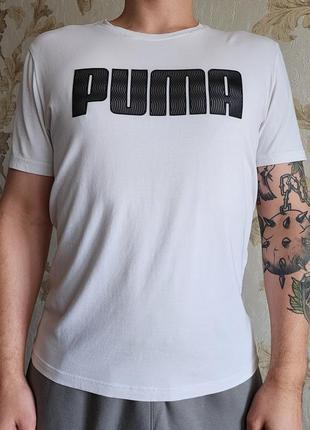 Футболка puma с рельефным логотипом