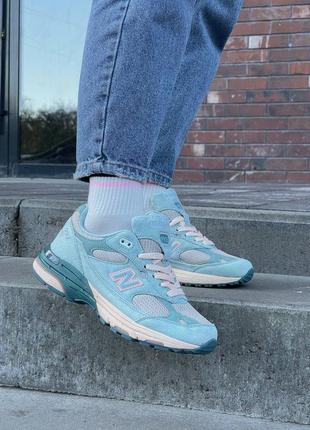 Жіночі кросівки new balance joe freshgoods x 993 made in usa 'performance art - arctic blue'5 фото