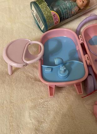 Чемодан - люлька- ванна куколка, себель.  цена за все!7 фото