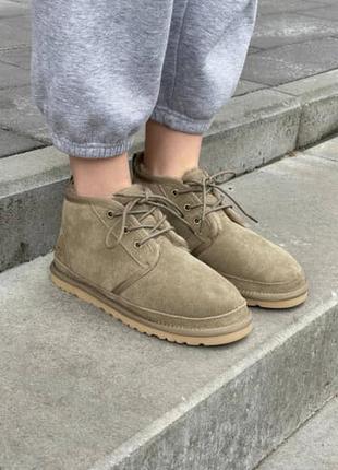 Жіночі уггі угги уги чоботи черевики ботінки  ugg neumel khaki