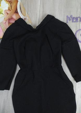 Женское платье с рукавом три четверти чёрное vero moda размер m5 фото