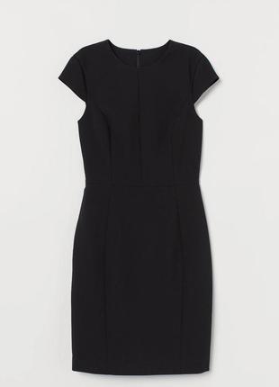Платье черное классическое h&amp;m размер 36 (8) s наше 421 фото