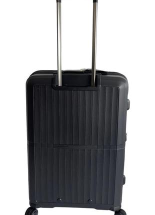 Чемодан airtex 249 чёрный комплект чемоданов4 фото