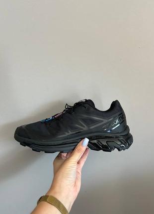 Новые мужские кроссовки salomon xt-6 black