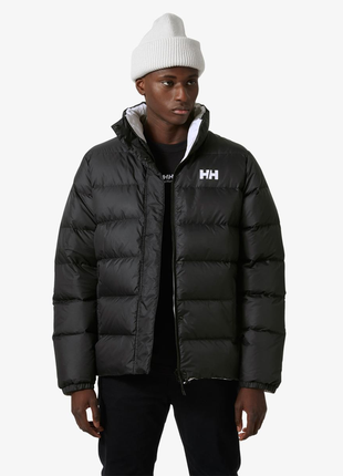 Зимова куртка пуховик helly hansen reversible jacket (s по xl) оригінал!1 фото