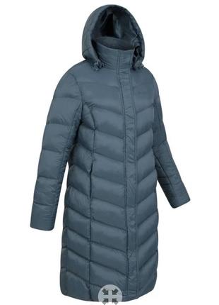 Женская очень тёплая легкая пуховик mountain warehouse alexa womens padded jacket dark blue в размере 10 (38 s), 12 (40, s-m), 14 (m)7 фото