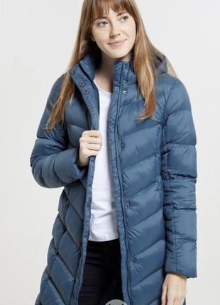 Женская очень тёплая легкая пуховик mountain warehouse alexa womens padded jacket dark blue в размере 10 (38 s), 12 (40, s-m), 14 (m)6 фото