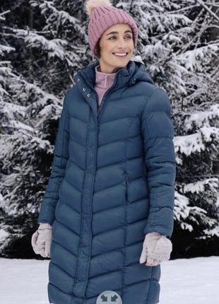 Жіноча дуже теплий легенький пуховик mountain warehouse alexa womens padded jacket dark blue в розмірі 10 (38 s), 12 (40, s-m), 14 (m)