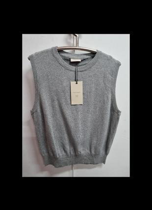 Мужская жилетка безрукавка