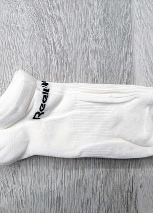 Набір білих спортивних шкарпеток 3 штук розмір 40-42 reebok low cut sock оригінал2 фото