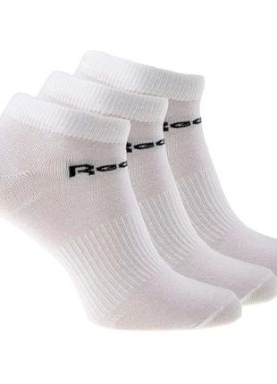 Набір білих спортивних шкарпеток 3 штук розмір 43-45 reebok low cut sock оригінал3 фото