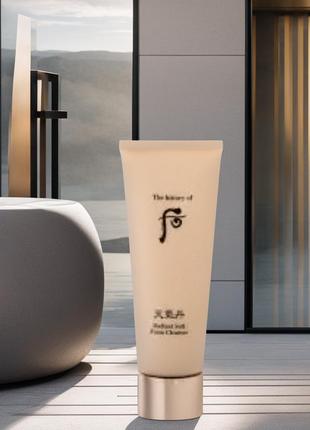 The history of whoo radiant soft foam cleanser 35ml, зволожувальна, омолоджувальна пінка для вмивання з10 фото