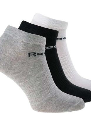 Набор спортивных носков 3 штук размер 43-45 reebok low cut sock оригинал 3 цвета3 фото