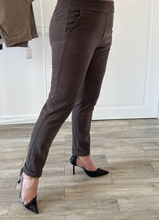 Жіночі теплі штани вовна брюки 53/3/23.43 (50,52,54,56 великі розміри батал)5 фото