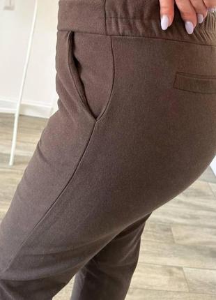Жіночі теплі штани вовна брюки 53/3/23.43 (50,52,54,56 великі розміри батал)6 фото