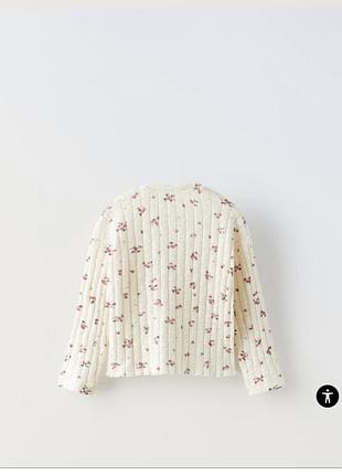 Лонгслів реглан кофтинка zara 2