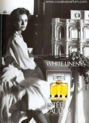 White linen estée lauder винтажная миниатюра, parfum/ чистые духи, 3 мл4 фото