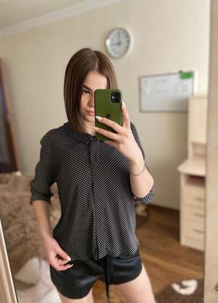 Оригинальная блузка,платье рубашка zara basic