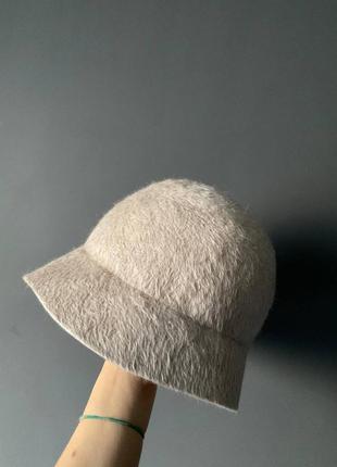 Шерсть натуральная шляпа панама состояние новой