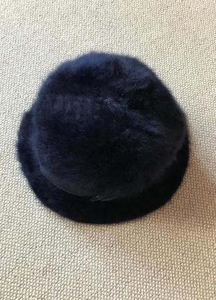 Kangol оригинал  новая шляпа панама цвет кобальт сине-черная5 фото