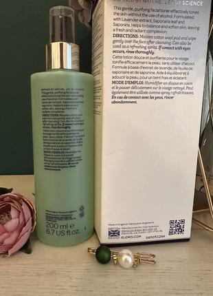 Акція! знижка! тонік для обличчя elemis balancing lavender toner 200 ml2 фото