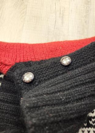 Кофта polo ralph lauren vintage hand knit ручная работа шерсть4 фото