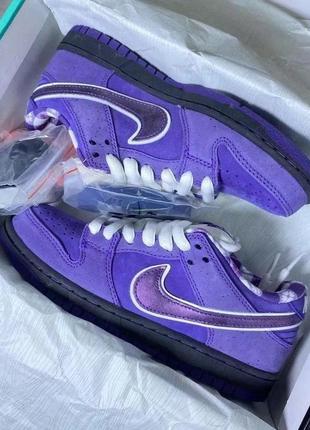 Кросівки: nike sb dunk low purple 💜