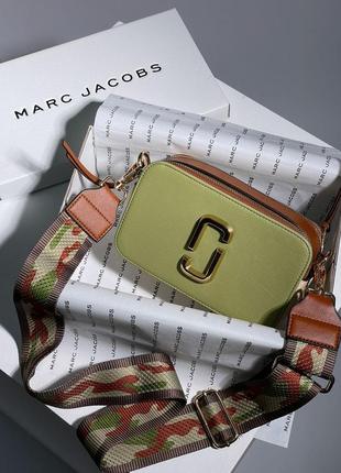 Сумка marc jacobs the snapshot green camo