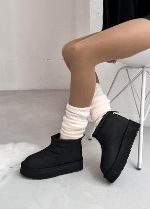 Низькі дутики на платформі