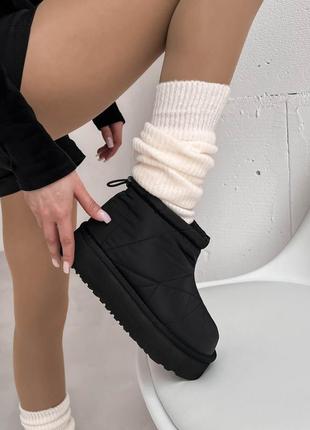 Низькі дутики на платформі