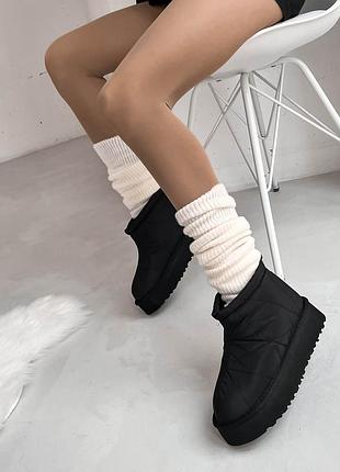 Низькі дутики на платформі