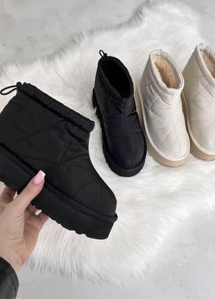 Низькі дутики на платформі