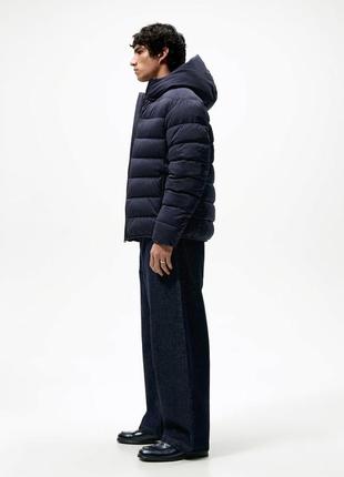 Zara куртка, стьобана, коротка, з капюшоном, оригінал, тепла5 фото