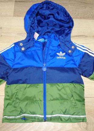 Зимняя куртка пуховик adidas