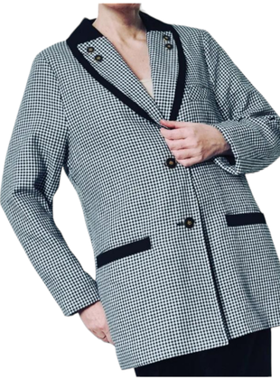 Стильный красивый, красивый, классный винтажный жакет пиджак ретро винтаж2 фото