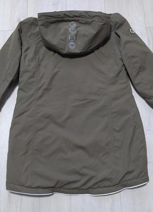 Жіноча куртка парка демісезонна з каптуром kangaroos р.40 eur/ 46-48/ м4 фото