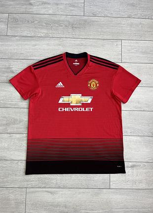 Футбольная футболка manchester united adidas football jersey