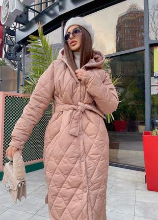 Женская верхняя одежда, теплое и модное пальто зимнее