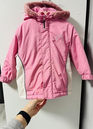 Тепла куртка на флісі