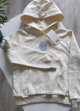 Классное худи для девочки c&a
